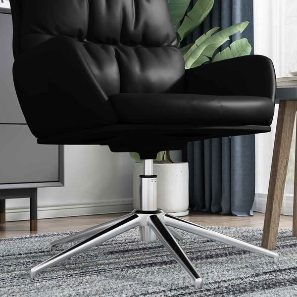 vidaXL Plinski valj pisarniškega stola Krom 7 cm elezo