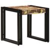 vidaXL Klubska miza večbarvno 40 x 40 x 38 cm Trdna obnovljena les
