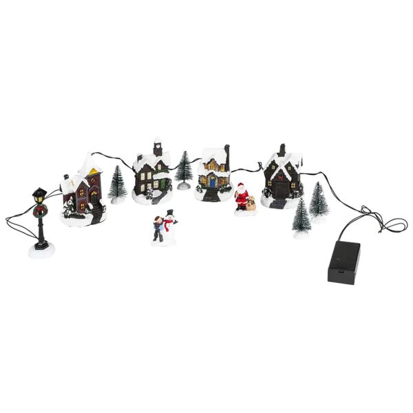 HI LED dekoracija božična vasica