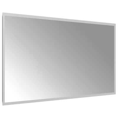 vidaXL LED kopalniško ogledalo 50x90 cm