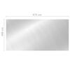 vidaXL Pokrivalo za bazen srebrno 975x488 cm PE