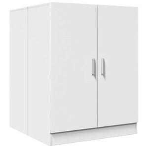 vidaXL Omara za pralni stroj bela 71x71,5x91,5 cm