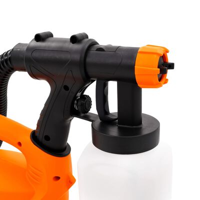 vidaXL Električna pištola za barvanje z zračno cevjo 500 W 800 ml