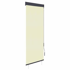 vidaXL Zunanje rolo senčilo 60x250 cm krem