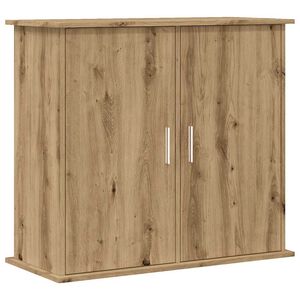vidaXL Stojalo za akvarij Artisan hrast 81x36x73 cm inženirski les