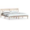 vidaXL Posteljni okvir 180x200 cm trden les