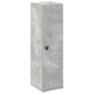 vidaXL Kopalni&scaron;ka omarica z držalom za zvitke betonsko 20,5x22x72 cm