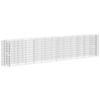 vidaXL Visoka greda gabion pocinkano železo 470x50x100 cm