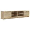 vidaXL TV omarica 2 kosa sonoma hrast 80x35x36,5 cm konstruiran les