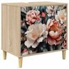 vidaXL Kopalni&scaron;ka omarica BORNE Sonoma 60 x 40 x 60 cm Inženirski les