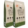 vidaXL Suha hrana za pse Adult Active Chicken & Fish (2 x 15 kg)
