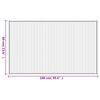 vidaXL Preproga pravokotna temno rjava 60x300 cm bambus