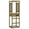 vidaXL Igralni stolp 53x46,5x169 cm impregnirana borovina