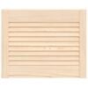 vidaXL Vrata za omarico z letvicami 39,5x49,4 cm trdna borovina
