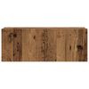 vidaXL TV omara 4-delna stenski stari lesni inženirski les