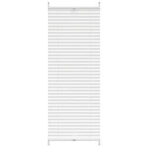 vidaXL Plise Harmonika Zavese velikost 40 x 100 cm Bele barve