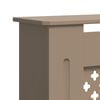 vidaXL Pokrov za radiator MDF 205 cm