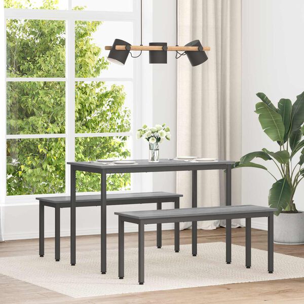 vidaXL Jedilne mize 150 x 78 x 75 cm KOVINA