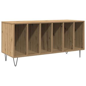 vidaXL Omara za plo&scaron;če artisan hrast 100 x 38 x 48 cm Inženirski les