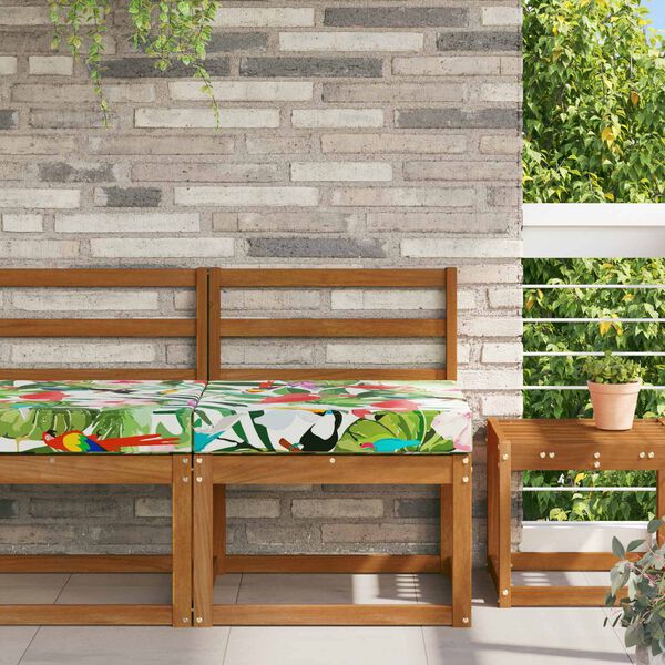 vidaXL Zunanja blazina za kavč barvito 60 x 60 x 8 cm Poliester