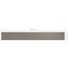 vidaXL Balkonsko platno taupe 75x600 cm oksford blago