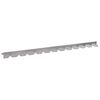 vidaXL Robovi trave 10 kos 102 x 4 x 4 cm Jeklo Srebrna