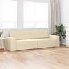 vidaXL Sofa postelja krema 245 x 78 x 77 cm blago