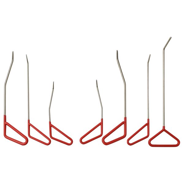 vidaXL Komplet orodja za popravilo udrtin 30 kosov nerjaveče jeklo