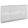 vidaXL Gabion z žico 5 mm in mrežo 5x2,5 cm 100x10x50 cm