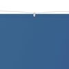 vidaXL Vertikalna markiza modra 60x800 cm tkanina oxford
