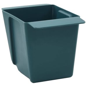 vidaXL Cvečni zaboji za euro palete 24 kos Zelena 13,5 x 9 x 9,5 cm