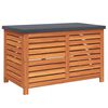 vidaXL Vrtna &scaron;katla za shranjevanje 90x48x55 cm trden evkaliptusov les