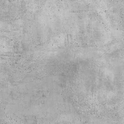 vidaXL Dodatne police za omaro 8 kosov betonsko sive 80x10x1,5 cm