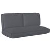 vidaXL Set blazin Oxford tkanina Antracit 120 x 60 x 52 cm