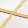 vidaXL Drsna vrata zlata 102,5x205 cm mat ESG steklo in aluminij