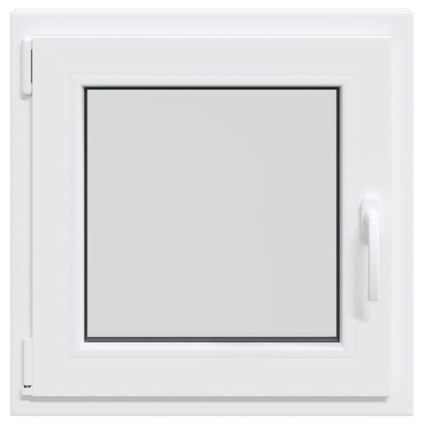 Okno za klet RISOR Bela 50 x 50 cm PVC in steklo
