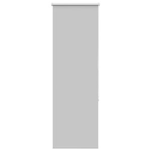 vidaXL Rolo zatemnjena svetlo siva 40x130 cm tkanina &scaron;irina 35,7 cm
