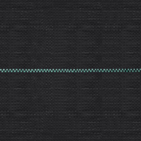 vidaXL Tkanina proti plevelu in koreninam mat črna 2x50 m PP