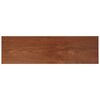 vidaXL Okenski nadstre&scaron;ek Rjav les 140 x 45 x 4,5 cm PVC