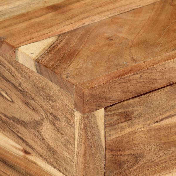 vidaXL TV stojalo (118-200) x 30 x 40 cm masivni akacijev les