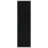 vidaXL Knjižna omara za razdelitev prostora črna 100x30x103 cm