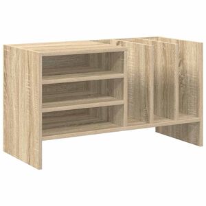 vidaXL Omara za plo&scaron;če Sonoma hrast 78,5 x 35 x 45 cm Konstruiran les