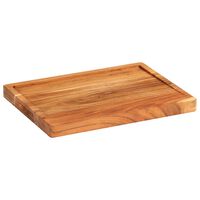 vidaXL Deska za rezanje 43x32x3,5 cm trden akacijev les