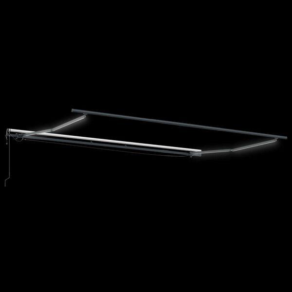 vidaXL Tkanina za senčnik z Črna 450 &times; 300 cm Poliester