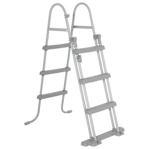 Bestway Lestev za bazen Flowclear s 4 stopnicami 107 cm