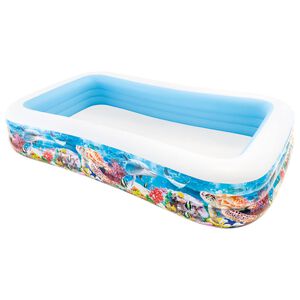 Intex Družinski bazen Swim Center 305x183x56 cm morski motiv