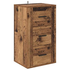 vidaXL Strani &scaron;al s predalom Star les 40 x 33 x 70 cm Konstruiran les