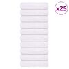 vidaXL Brisače za tu&scaron;iranje FROGN 25 kosov bele 70x140 cm 360 g/m&sup2;