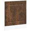 vidaXL Plo&scaron;ča za pomivalni stroj Kalmar dimljen hrast 60x1,5x57 cm