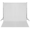 VidaXL Komplet za foto studio z lučmi, ozadjem in reflektorjem